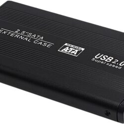 Funda de Disco Duro para Ordenador Negro