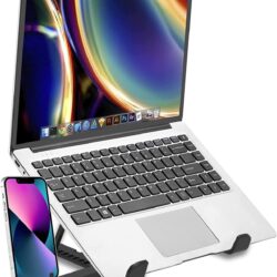 Soporte para Laptop con Soporte para Celular 2 en 1 Múltiples