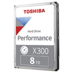 TOSHIBA DD Interno X300 de Rendimiento 8TB